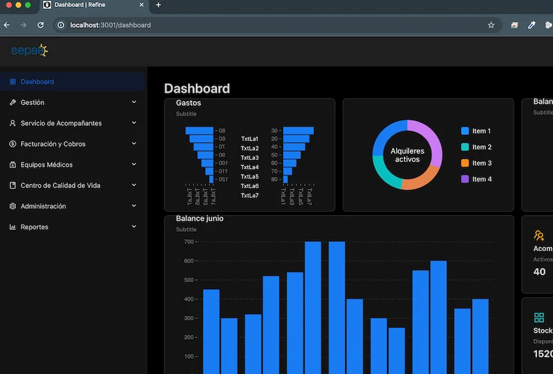 Vista previa del proyecto Nexo 360