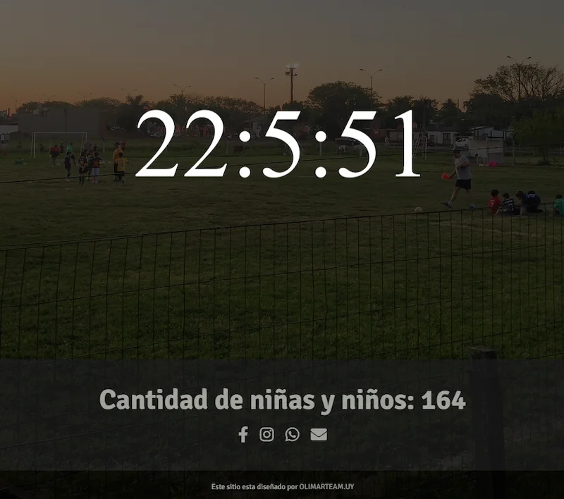 Vista previa del sitio web del Club Yerbalito